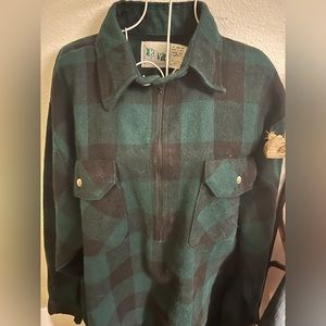 Flannel jacket size Large